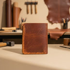 Handcrafted Minimalist Leather Wallet